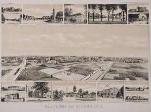 Panorama von Neumünster.