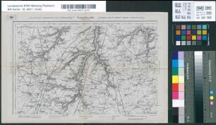 Karte von Frankreich 1:80.000. Gruppe II: Fontainebleau 80 A. [Kartographische Abtheilung der Königl. Preuss. Landes-Aufnahme]