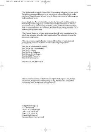 The European Union, Turkey and Islam