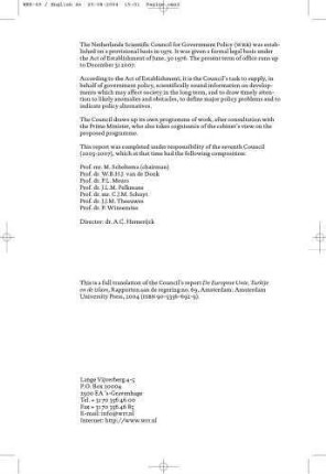 The European Union, Turkey and Islam
