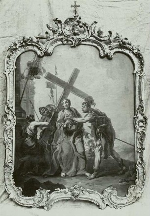 Jesus nimmt das Kreuz auf sich, 2. Station