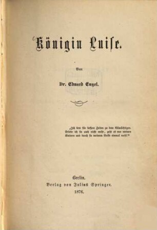 Königin Luise