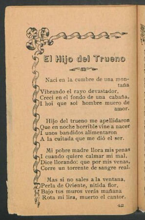 El hijo del trueno