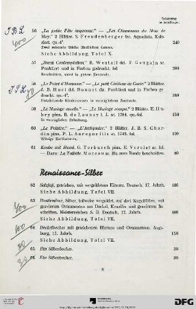 Renaissance-Silber (Nr. 62-102)