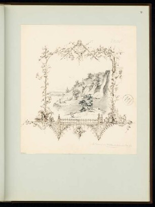 Waldkapelle Monatskonkurrenz März 1862: Perspektivische Ansicht