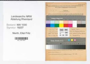 Entnazifizierung Eitel Fritz Nierth, geb. 06.12.1903 (Zollsekretaer)