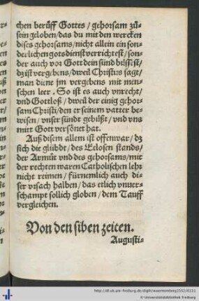 Von den siben zeiten.