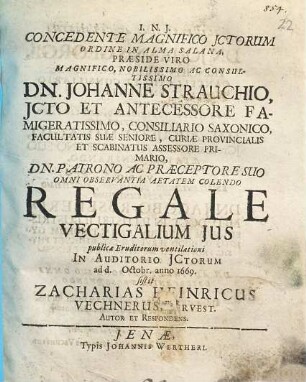 Regale vectigalium ius