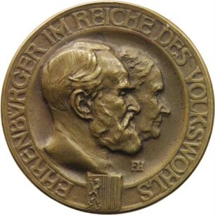 Auf die goldene Hochzeit von Prof. Dr. Victor und Elisabeth Böhmert
