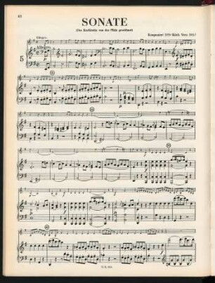 Violino e pianoforte[, KV 304]
