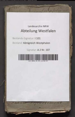 Verkauf der domkapitularischen Mühlen zu Paderborn und Bredenborn