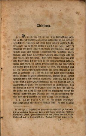 Programm des Grossherzoglichen Lyceums zu Karlsruhe : für das Schuljahr .... 1858, Beil.