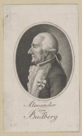 Bildnis des Alexander von Budberg