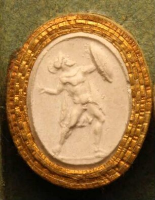 Der angreifende Hektor (Daktyliothek, Zweites Historisches Tausend)