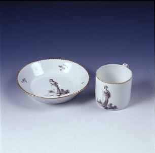 Tasse mit Untertasse