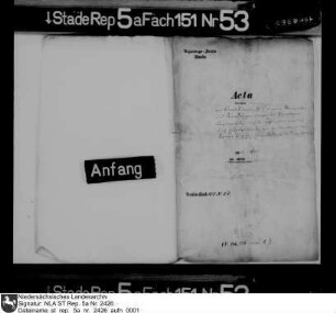 Memoriale und Verordnungen zu Angelegenheiten der Donatare (Neubelehnten)