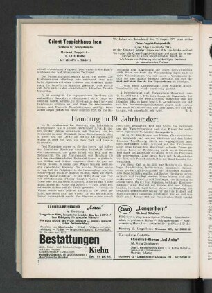 Hamburg im 19. Jahrhundert