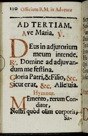 Ad Tertiam.