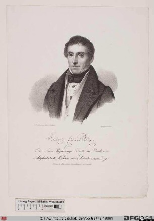 Bildnis Ludwig Erhard Roux