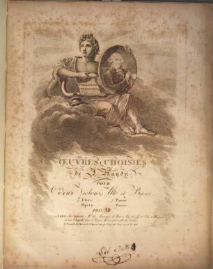 Oeuvres choisies pour deux violons, alto et basse, 8,1