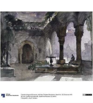 Hof des Palazzo Borghese