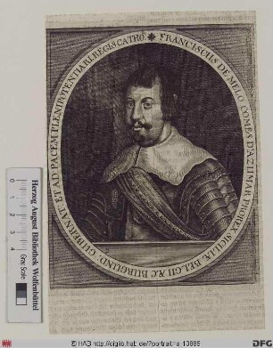 Bildnis Don Francisco Manuel de Mello, conde de Azumar