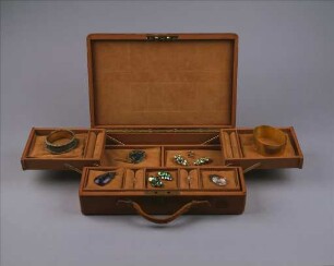 Leder-Schmuckkoffer (Archivtitel)