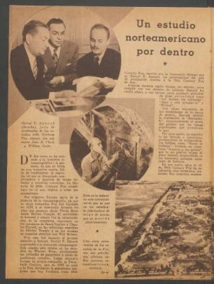 Un estudio norteamericano por dentro