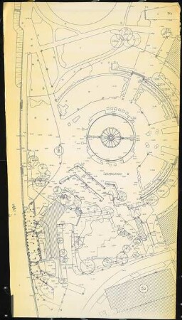 Bundesgartenschau 1971, Köln: Grundriss Tanzbrunnen