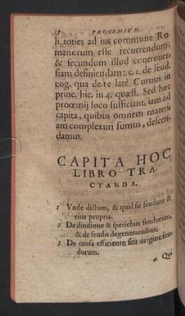 Capita hoc libro tractanda.