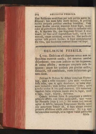 Delirium Febrile