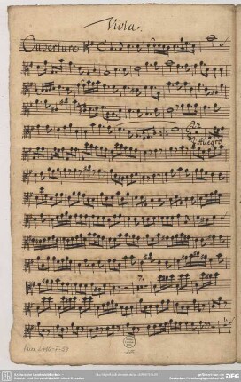 Händel, G. F., Alessandro, HWV 21 <Ouvertüre>