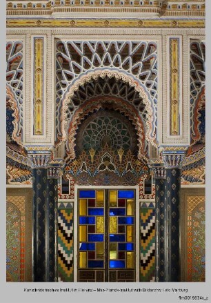 Castello di Sammezzano, Villa di Sammezzano, Liliensaal, Sala dei Gigli, Musiksaal, Sala della Musica, Reggello
