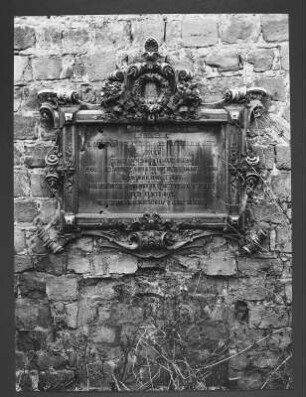 Dresden. Residenzschloss. Gedenktafel