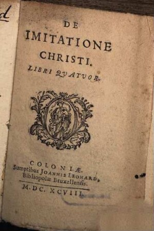 De Imitatione Christi : Libri Quatuor