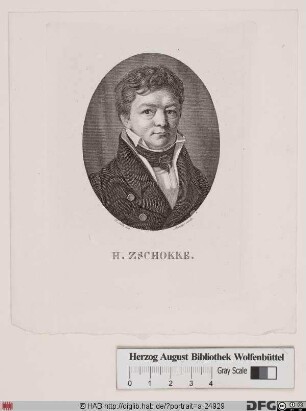 Bildnis (Johann) Heinrich (Daniel) Zschokke