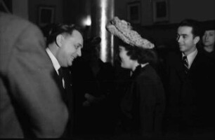 Bukarest: Jenny Jugo: Empfang durch Min[isterpräsident Antonescu]