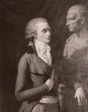 Bildnis Reichsgraf Heinrich von Einsiedel (Freier Standesherr auf Seidenberg-Reibersdorf, Milkel, ..., Kgl. Sächs. Oberschenk, Vermählt mit Ernestine von Warnsdorf)
