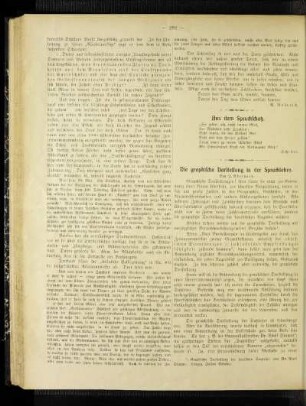 ¬Die¬ graphische Darstellung in der Sprachlehre