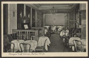 Ansichtskarte Konzert-Café "Lanner", Reichenberger Straße 16