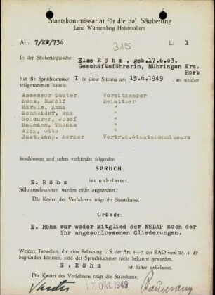 Röhm, Else