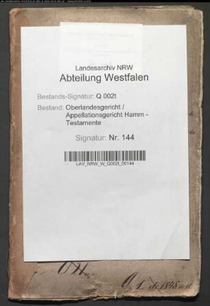 Ostendorf, Friedrich August und Emilie geb. Wehberg, Eheleute, Volmarstein, Prediger