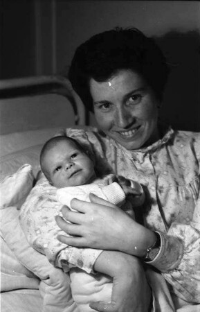 Neujahrsbaby Roland Kappes.