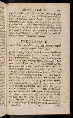 249-260, Theorema III