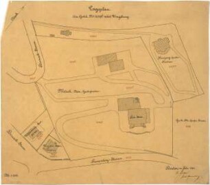Billing, Hermann; Baden-Baden, Fremerbergstr. 6; Pavillon Parkhotel - Lageplan