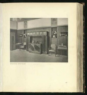 Eßzimmer, Büffetwand