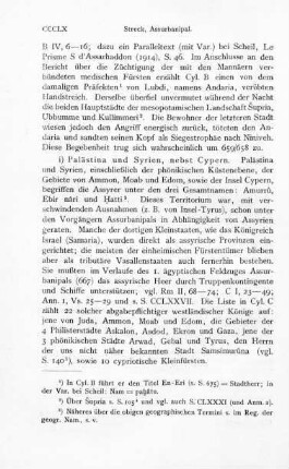 i) Palästina und Syrien, nebst Cypern