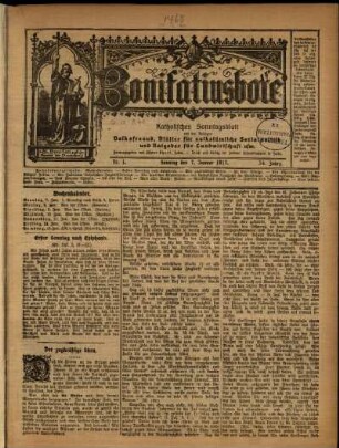1917: Bonifatiusbote