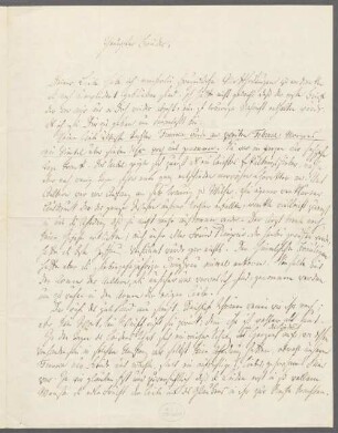 Julius Schnorr von Carolsfeld (1794 - 1872) Autographen: Briefe von Julius Schnorr von Carolsfeld an verschiedene Adressaten - BSB Autogr.Cim. Schnorr von Carolsfeld, Julius, 4. Julius Schnorr von Carolsfeld (1794 - 1872) Autographen: Brief von Julius Schnorr von Carolsfeld an Ludwig Schnorr von Carolsfeld - BSB Autogr.Cim. Schnorr von Carolsfeld, Julius.4
