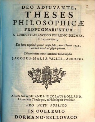 Theses philosophicae